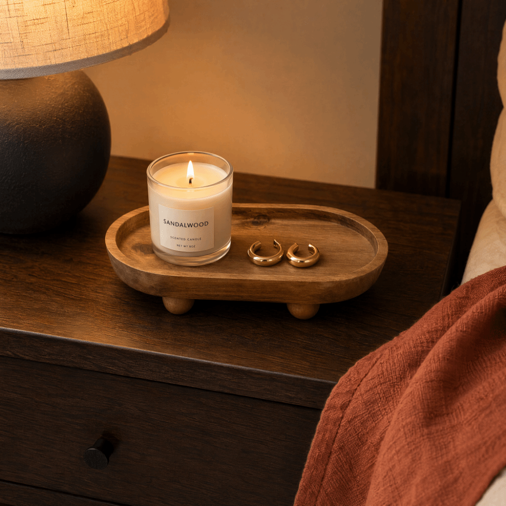 Wooden Oval Elevated Display T - Display Risers Set review and price