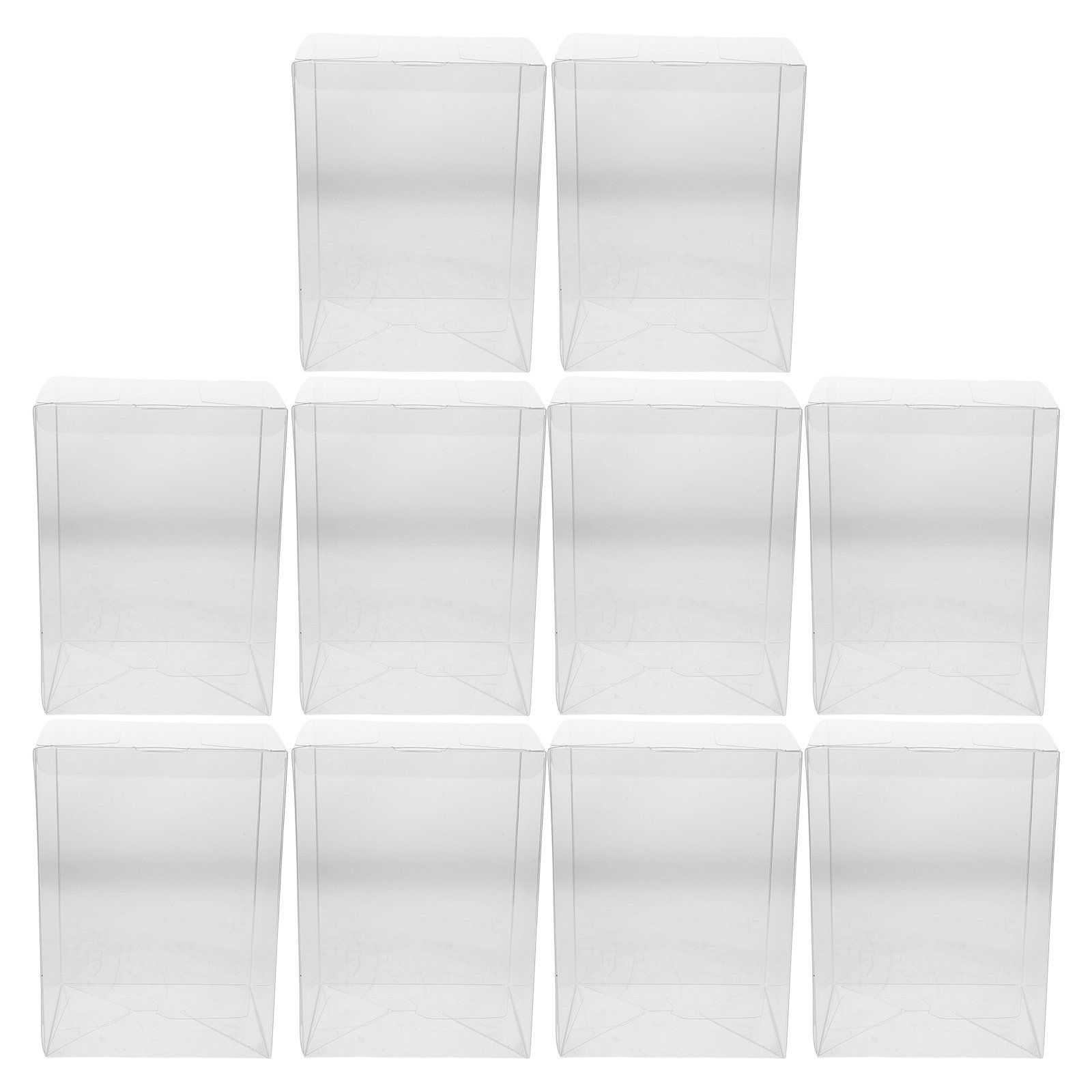 10Pcs Clear Display Case Prote - Action Figure Stand review and price